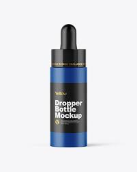 Download Matte Dropper Bottle Mockup In Bottle Mockups On Yellow Images Object Mockups PSD Mockup Templates