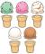 Ice Cream Without Cone Drawing