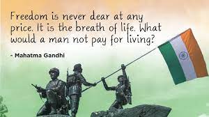 Let the whole world know that today, is a day of reckoning. Happy Independence Day 2020 Top Quotes And Wishes To Share With Friends And Family On 74th Independence Day Hindustan Times