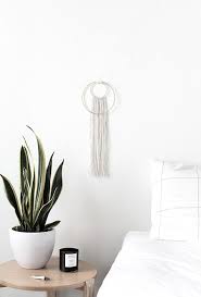 Large keys wall hanging home decor metal ring by missenpieces. Diy Double Ring Wall Hanging Homey Oh My