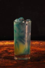 Please don't share with under legal age. Electric Smurf Cocktail Recipes Recipe Alcoholic Drinks Coconut Rum Fun Drinks