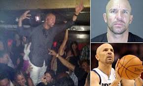 So disappointed seeing all the negative comments on @wardell30 having his daughter at press conference at last nights #wcf. Jason Kidd New York Knicks Point Guard Arrested For Dwi Daily Mail Online