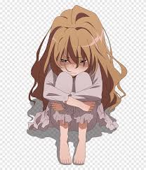 Blonde, pink, green, you name it. Aisaka Taiga Brown Haired Female Anime Character Illustration Png Pngegg
