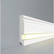 Licht Fussleisten Licht Sockelleisten Wiesbaden Berliner Profil Mdf Foliert 719 096l Weiss Fussleisten Sockelleisten Licht