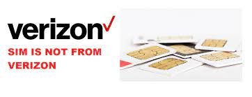 Sim card is not from verizon wireless. 4 Realistic Ways To Solve Sim Card Is Not From Verizon Wireless Issue Internet Access Guide