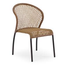 Empire Outdoor Wicker Bistro Dining Chair In 2020 Rattan Dining Chairs Wicker Dining Chairs Dining Chairs