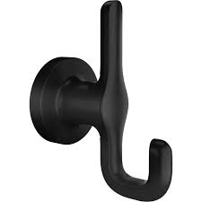 American Standard 7105210 243 Studio S Double Build Com Black Towel Hooks Towel Hooks Black Towels