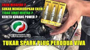 Benda ni boleh la tukar 60,000km sekali. Masalah Enjin Missfire Dan Cara Tukar Spark Plug Perodua Viva L Projek Jimat Servis Kereta 2020 Youtube