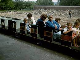 1960 The Woodland Park Zoo Train I Wish I Had A Better Shot Perhaps With The Train Going Through Some Scenic Par Woodland Park Zoo Seattle History Scenic