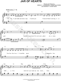 Birdy Skinny Love Chords Piano Jar Of Hearts Easy Piano Sheet Music Piano Stuff Easy Piano Sheet Music Music Violin Sheet Music