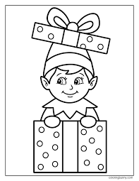 Elf on the Shelf Coloring Pages (30 Free Printable PDFs)