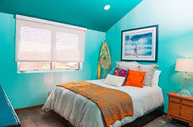Purple and orange bedroom decor. 41 Unique And Awesome Turquoise Bedroom Designs The Sleep Judge