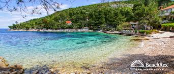 La ville reflète un passé tourmenté à. Plage Lozna Hvar Ile Hvar Dalmatie Split Croatie Beachrex Com