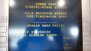 Kaunter bayaran saman trafik pdrm. Cara Bayar Saman Polis Di Mesin Atm Maybank 2021 Adzril