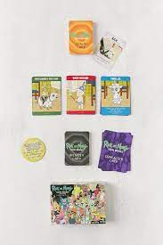 Rick And Morty Total Rickall Card Game Card Games Rick And Morty Action Cards