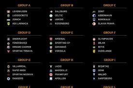 Arsenal Europa League Group 2019