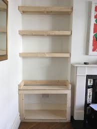 Diy Alcove Cupboard With Shelves Alcove Ideas Living Room Alcove Cupboards Living Room Cupboards