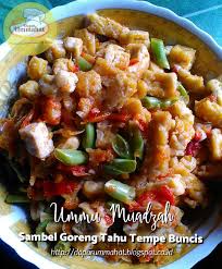 Gulai sayur kuning kacang panjang super sedap. Resep Sambal Goreng Tahu Tempe Mudah
