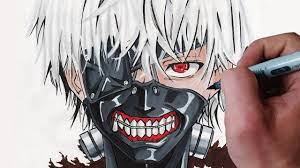 Tokyo ghoul is a japanese dark fantasy manga series written and illustrated by sui ishida. How To Draw Ken Kaneki Tokyo Ghoul Youtube