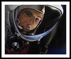 Gagarin Framed Art Prints for Sale