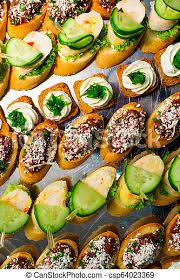 72 with 154 ratings and reviews. Cold Snacks On The Table Buffet Canapes At The Banquet Canstock