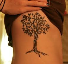 Tatouage d'arbre avec un homme se balançant: Tribal Tattoos X Tattoo Arbre De Vie Femme