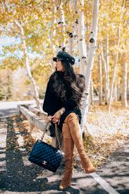 If you wear pure leather in over the knee 3. Classic Black Turtleneck Dress With Camel Otk Boots The Sweetest Thing