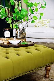 Scandi style nesting side tables. Going Green Decorating Ideas For Everyone Tufted Ottoman Coffee Table Coffee Table Furniture