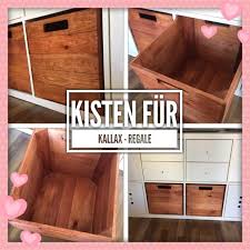 4er Paket Holzkiste Used Fur Kallax Regale Kallax Regal Holzkisten Ikea Hack Aufbewahrung