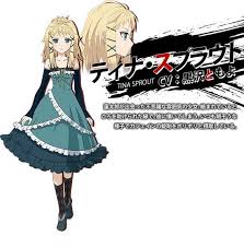 Black Bullet Characters Tina Sprout Black Bullet Bullet Character Anime Chibi