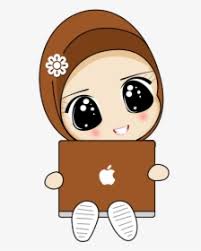 Vektor gambar pengantin kartun muslimah png. Desain Gambar Kartun Muslimah Hd Png Download Transparent Png Image Pngitem