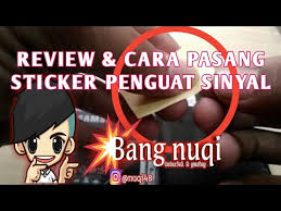 Cara membuat alat penguat sinyal hp di daerah terpencil atau cara membuat antena penguat sinyal hp di rumah dapat anda terapkan dengan langkah yang tidak terlalu sulit. Review Dan Cara Pasang Sticker Penguat Sinyal Hoax Youtube