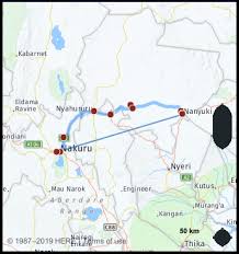 Detailed map of nakuru, kenya, with street names and building numbers on the web and in the yandex.maps mobile app. What Is The Distance From Nakuru Kenya To Nanyuki Kenya Google Maps Mileage Driving Directions Flying Distance Fuel Cost Midpoint Route And Journey Times Mi Km
