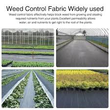 Landscape fabric is used as a weed barrier in fields, gardens and planting beds. Decking Agriculture Woven Heavy Duty Ground Cover Garden Outdoor Driveway Weed Control Fabric Landscape Membrane Greenhouse Pe Plant Covers Aliexpress