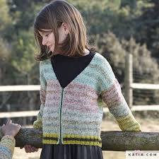 Create fun and original projects with katia knitting patterns! Jacket Kids Autumn Winter Models Patterns Katia Com