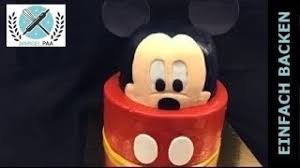 Allerdings geht es mit einer vorlage leichter. 3d Mickey Mouse Torte Cake Youtube