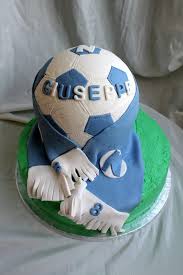 Torta Pallone E Sciarpa Del Napoli In Pasta Di Zucchero Pasta Di Zucchero Torte Per Il 50esimo Compleanno Torte