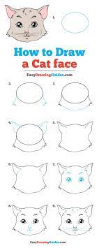 How To Draw A Cat Face Really Easy Drawing Tutorial Learn how to draw easy cat pictures using these outlines or print just 496x372 how to draw a cat for kids simple, easy step by step tutorial.