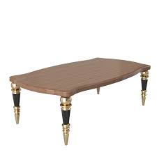What you need to know. Natural Wood Coated Flamboyant Coffee Table With Gold Colored Metal Legs Woiss Home