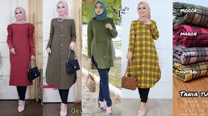 Maknanya kurang lebih bisa juga dipahami sebagai baju longgar yang terdiri atas blus dan. 30 Model Baju Tunik Terbaru 2021 Cantik Di Pakai Dan Modis Youtube