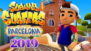 Subway Surfers Barcelona 2019 Diego Barcelona Surfer Walkthrough Gameplay In 2020 Subway Surfers Subway Surfers Download Subway Surfers Game