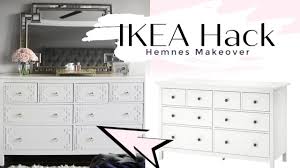מתחם המטבחים | ikea kitchens. Ikea Hack Hemnes Dresser Makeover Vlog Misslizheart Youtube