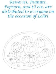 Free printable sweet treats coloring pages for kids of all ages. Lohri Sweets Printable Coloring Page For Kids