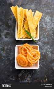Just to make our saurashtrain dish , world famous ! Crispy Fafda Sweet Image Photo Free Trial Bigstock
