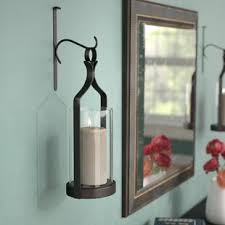 Black wall sconce light with candlestick. Flameless Candle Wall Sconce Wayfair