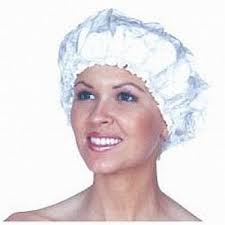 Scalpmaster Terry Lined Shower Cap, Assorted Colors (3081)