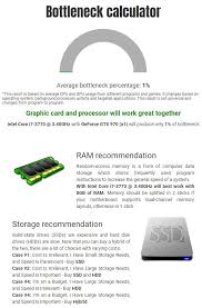 The Bottleneck Calculator General Discussion Neowin