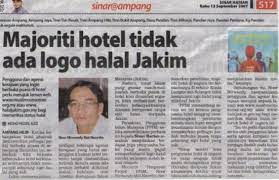 Jadi hari itu bila berpeluang menghadiri sesi penerangan jakim tentang isu halal haram dan prosuder pengeluaran sijil halal mereka. Membasmi Logo Dan Sijil Halal Palsu