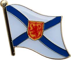 Created in 1858, the flag of nova scotia is a banner of the coat of arms of nova scotia, which were granted to the scottish colony by king charles i in 1625. Buy Nova Scotia Flag Lapel Pin Flagline