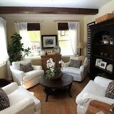 Conversation Seating Four Chairs In The Round A Storied Style Sitting Room Design Eclectic Living Room Living Room Chairs